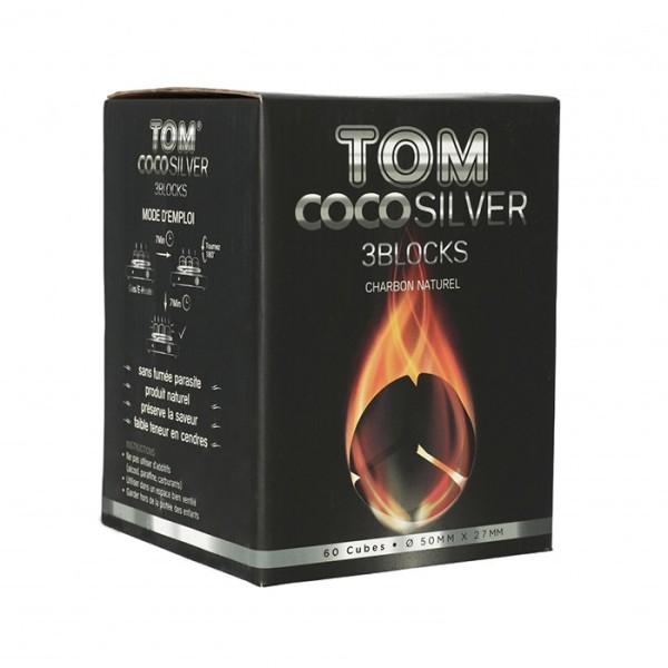 Καρβουνάκια TOM COCO Silver 1kg - Χονδρική